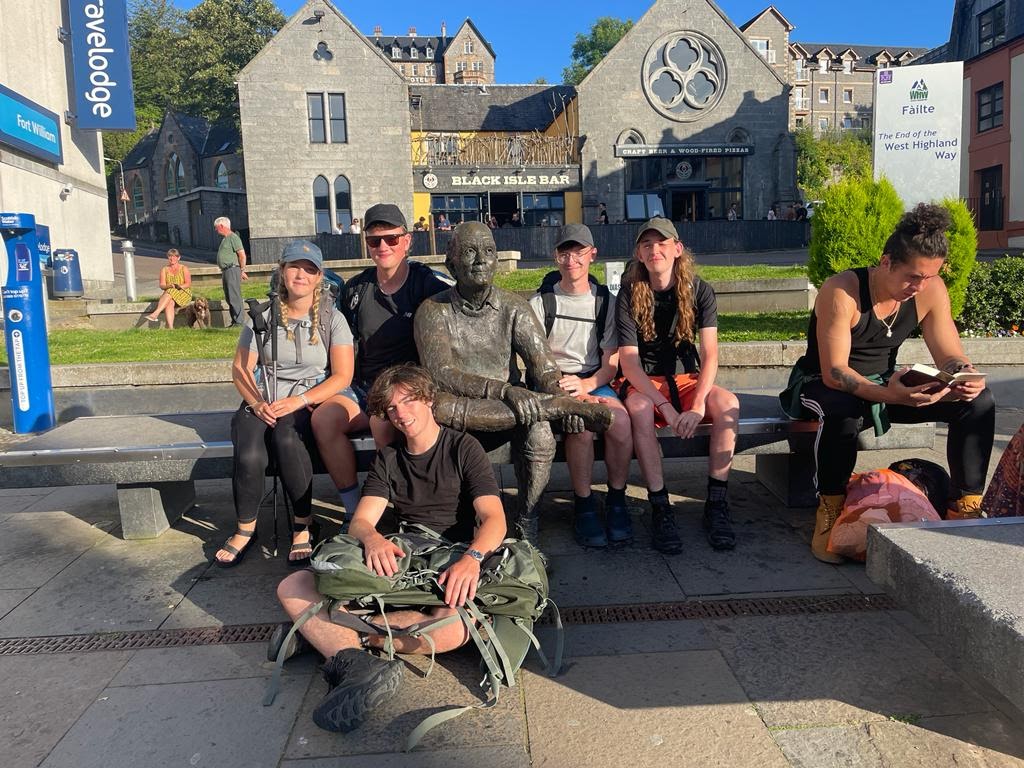 In 2022, me and my friends completed the West Highland Way, a walking trail spanning over 90 miles through the Southern and Western Highlands of Scotland, from Glasgow to Fort William.